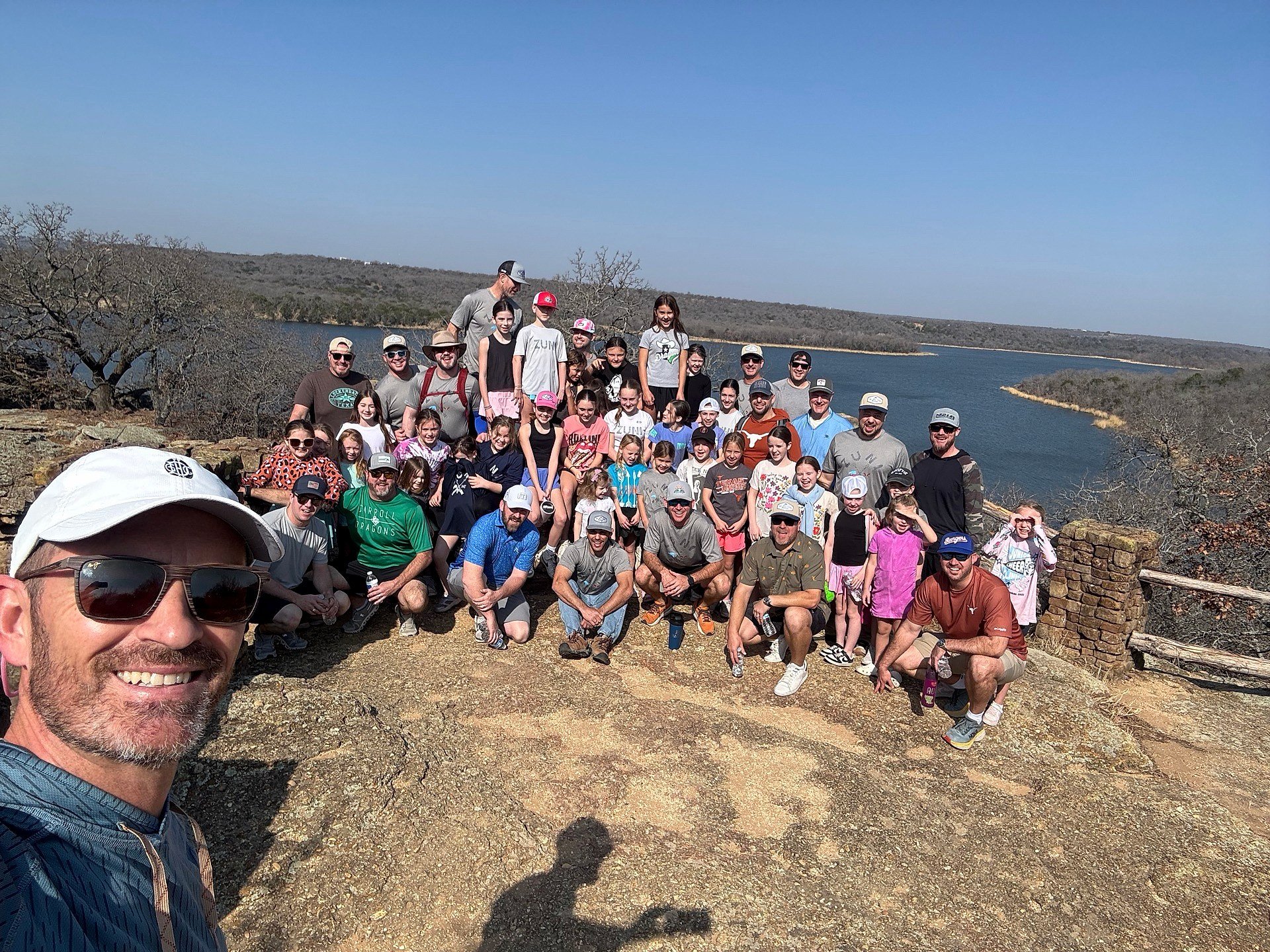 Zuni tribe at the overlook
